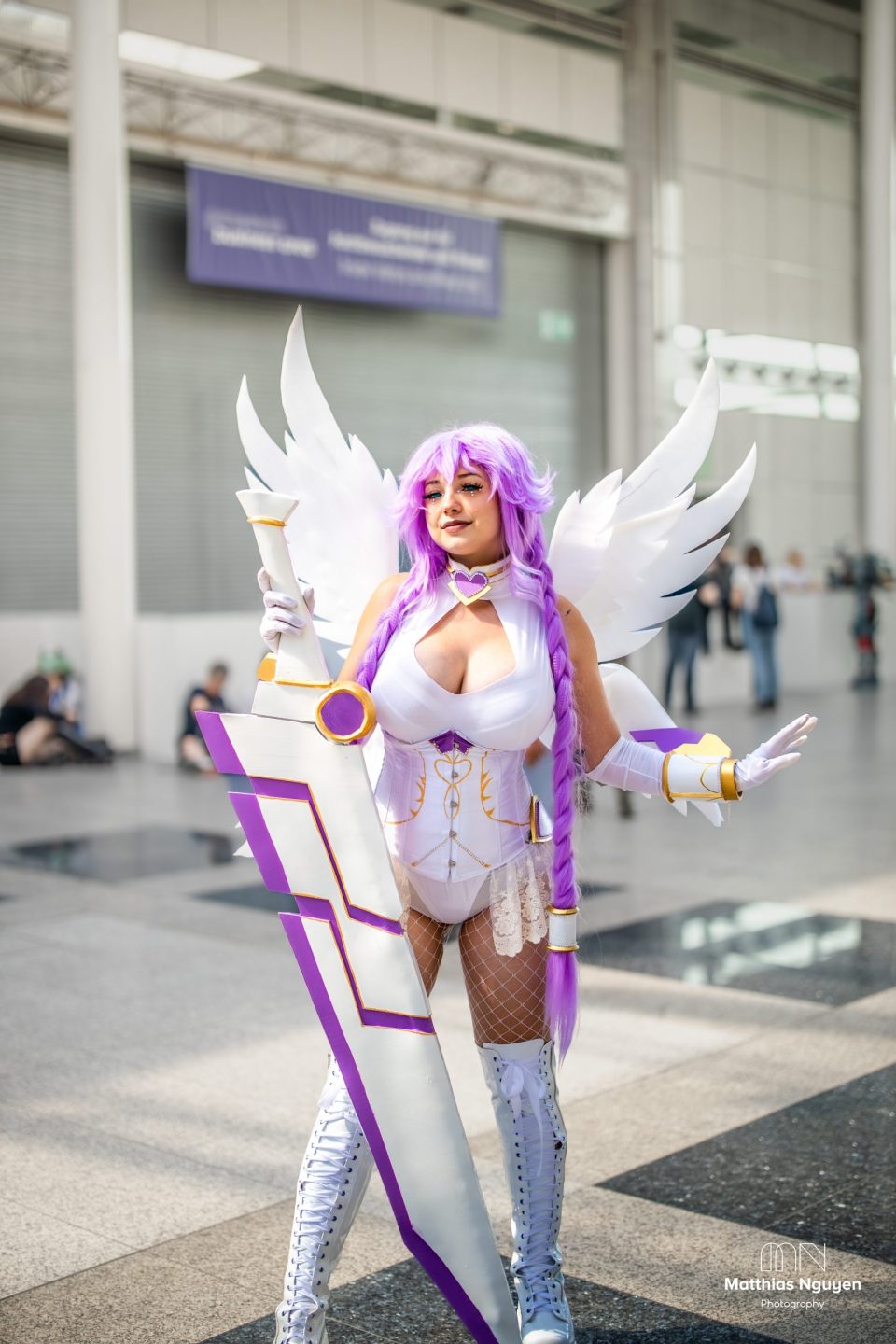 2023_GC_Cosplay_Cyberdimension Neptunia – Purple Heart (2)