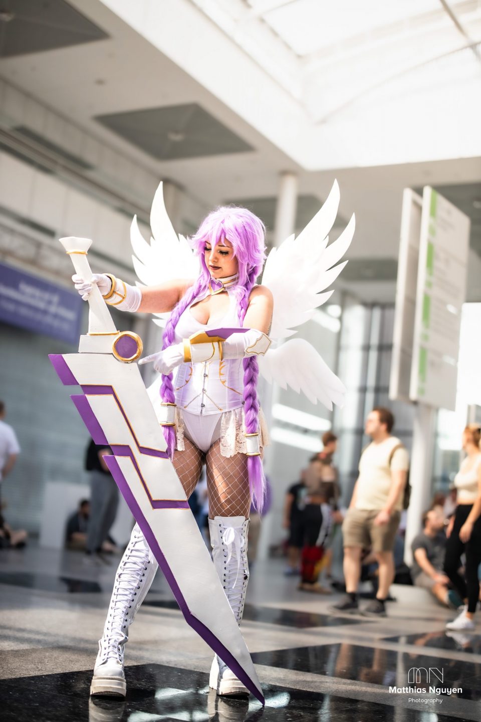 Cyberdimension Neptunia - Purple Heart by <a href=